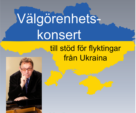 Välgörenhetskonsert för Ukraina
